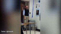 This teacher breaks down after emotional birthday surprise
