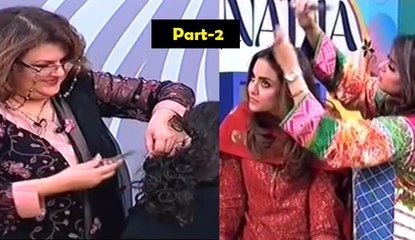 Nadia Khan Show 16 February 2016 - Hair Treatments - Geo Tv Part 2-2