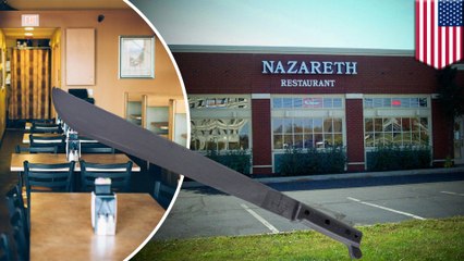 ナタ振り回し男　銃殺される