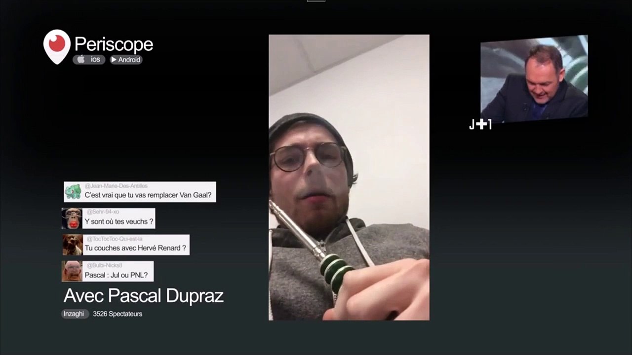 La parodie de la vidéo d'Aurier dans J+1 avec Dupraz !