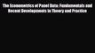 [PDF] The Econometrics of Panel Data: Fundamentals and Recent Developments in Theory and Practice