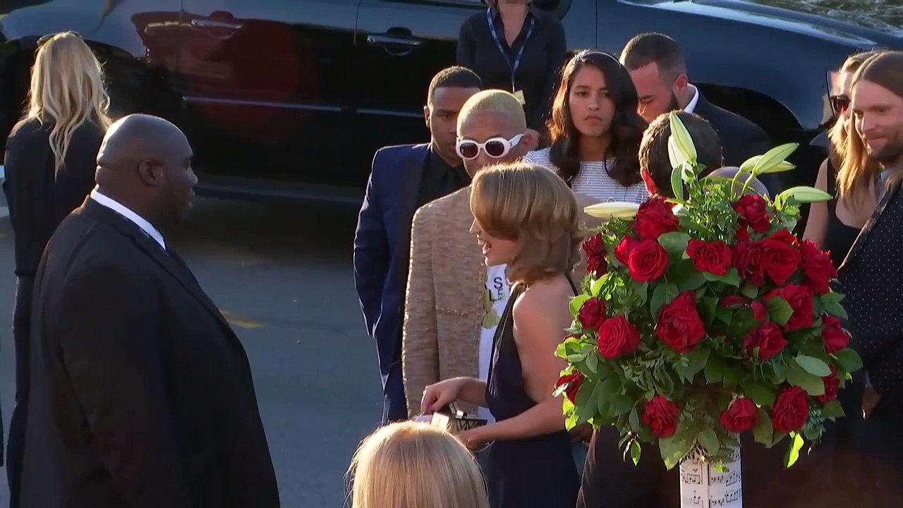 Pharrell _ Limo Cam _ 58th GRAMMYs