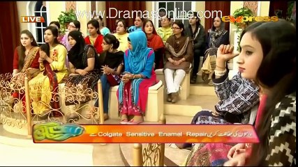 The Morning Show With Javeria Saud - 17th February 2016 - Part 1