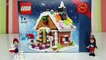 Lego Friends Build Christmas Gingerbread House Set Build Review Play - Kids Toys