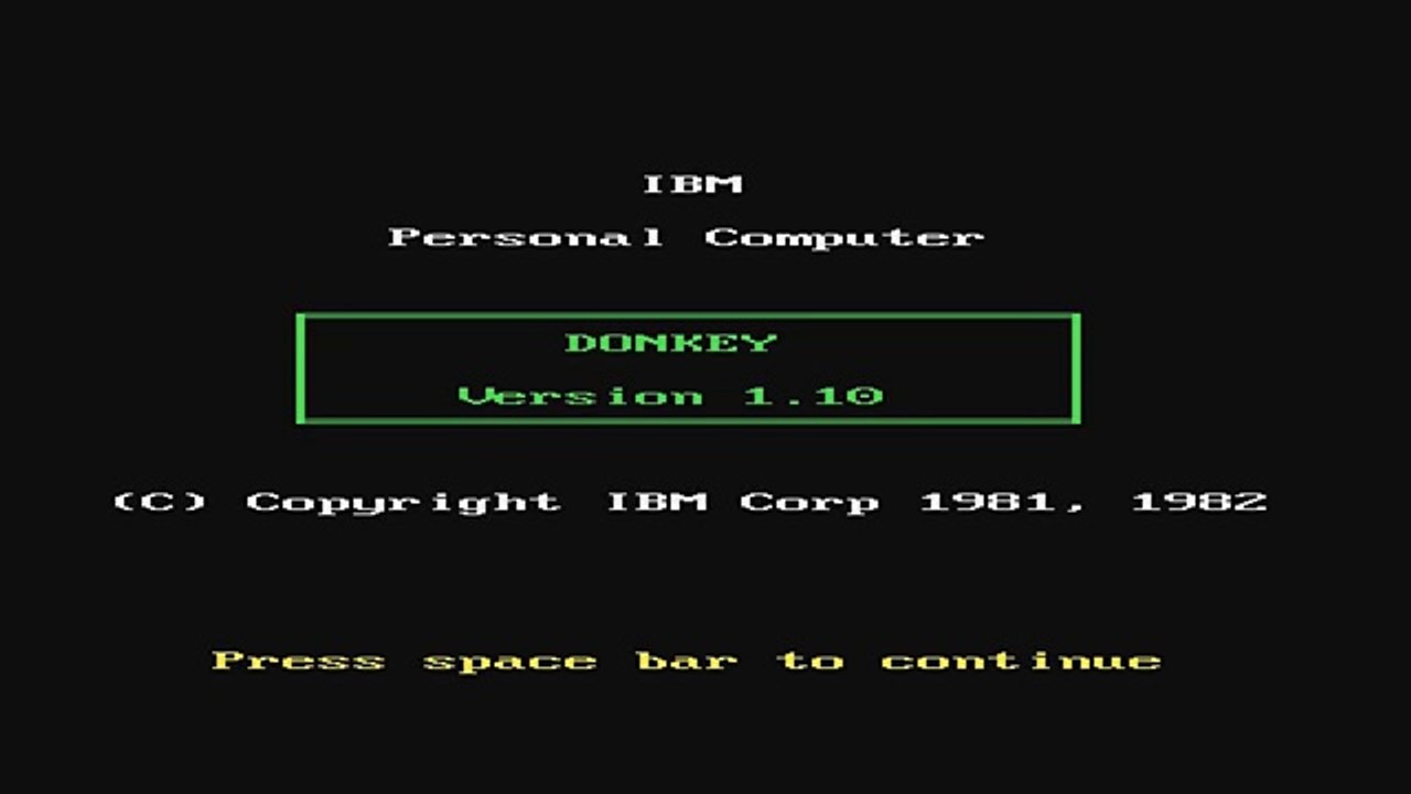 Bill Gates' Own Game! - Let's Remember- Donkey! - DOS PC Game