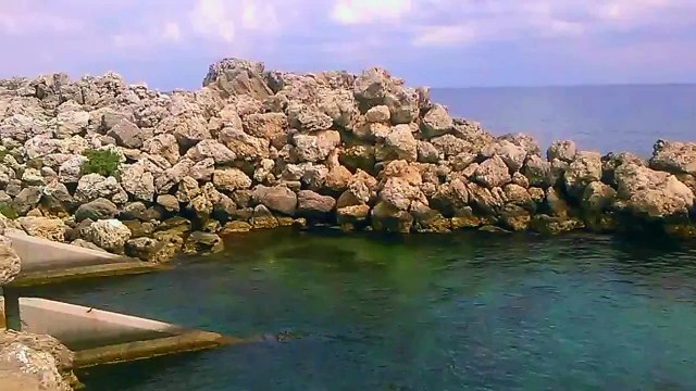 Cruise Ship In Rhodes Greece - Круизный Лайнер (Родос Греция ) 2015