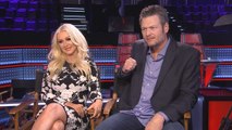 [AH] 'The Voice': Christina Aguilera & Blake Shelton On Her Return