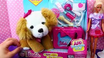Barbie App-Rific Pet Puppy Doctor Toy iPad App & Plush Dog with Disney Princess Frozen Elsa & Barbie