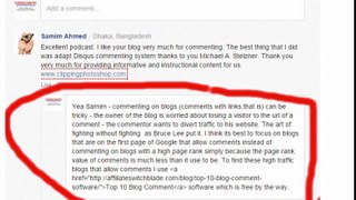 How to ☭ Make your Blog Comment on Top