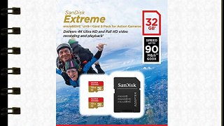SanDisk SDSQXNE-032G-GN6AT Extreme Tarjeta de memoria microSDHC para cámaras de deportes de