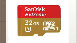 SanDisk Extreme - Tarjeta de memoria MicroSDHC de 32 GB (UHS-I 60 MB/s U3 con adaptador  para