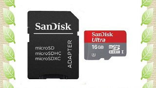 SanDisk SDSDQUI-016G-U46 Tarjeta de memoria SDHC de 16 GB rojo y gris