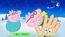 Peppa Pig Christmas Fun Finger Family / Nursery Rhymes Lyrics / Kids Songs