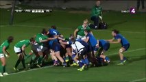 Essai de Gaëlle Mignot face à l'Irlande