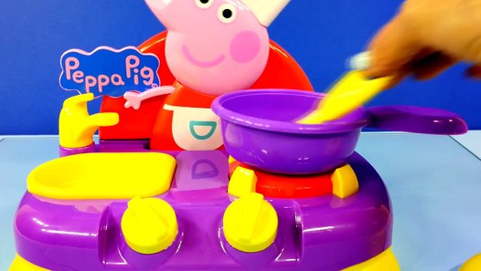 Peppa Pig Sing Along Kitchen Play Doh Muddy Puddles ...