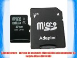 Komputerbay - Tarjeta de memoria MicroSDHC con adaptador de tarjeta MicroSD (8 GB)