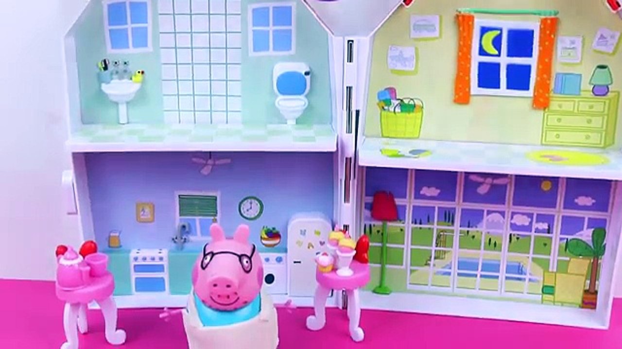 Peppa Pig Play Doh Halloween Holiday Toy English episode Trick or Treat ep. cartoon inspired