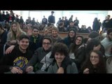 Aversa (CE) - Gli studenti del Liceo ''Fermi'' salutano i ragazzi dell'Erasmus (16.02.16)