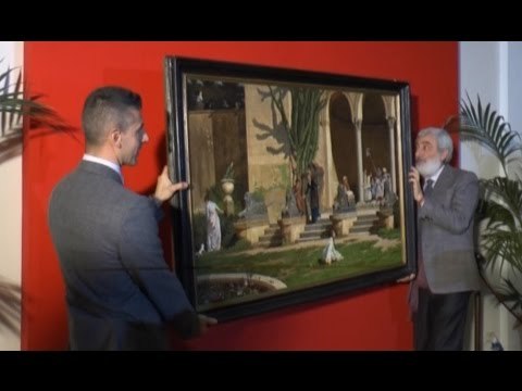 Napoli - Un dipinto dell'Ottocento restituito alla Città (16.02.16)