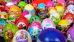 46 Surprise Eggs Many Eggs Kinder Surprise Spiderman Cars Mickey Mouse Peppa Pig One Direction