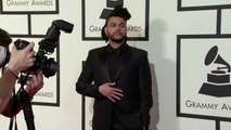 The Weeknd with Bella Hadid _ Fashion Cam _ 58th GRAMMYs