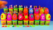 27 PlayDoh Alphabet Surprise eggs. 76 Kinder Surprise Alphabet Learning Mickey Mouse Episo