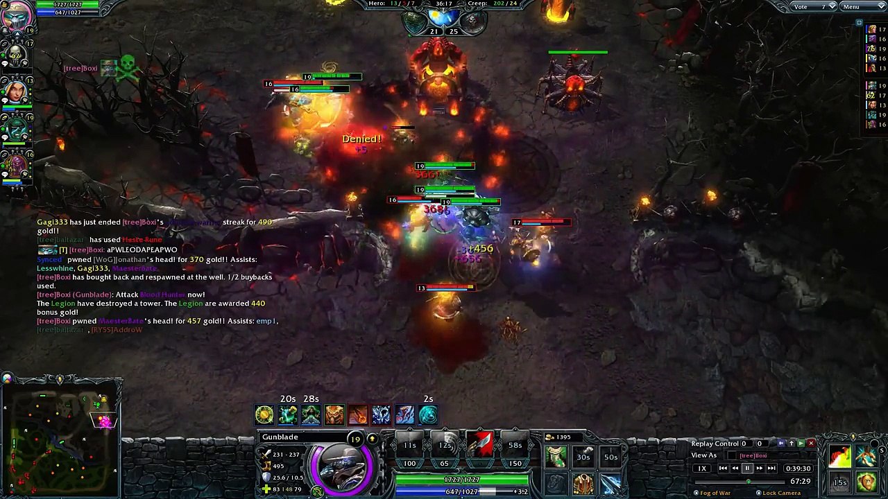 Boxi - Mega on Mega - Gunblade - 2082 MMR