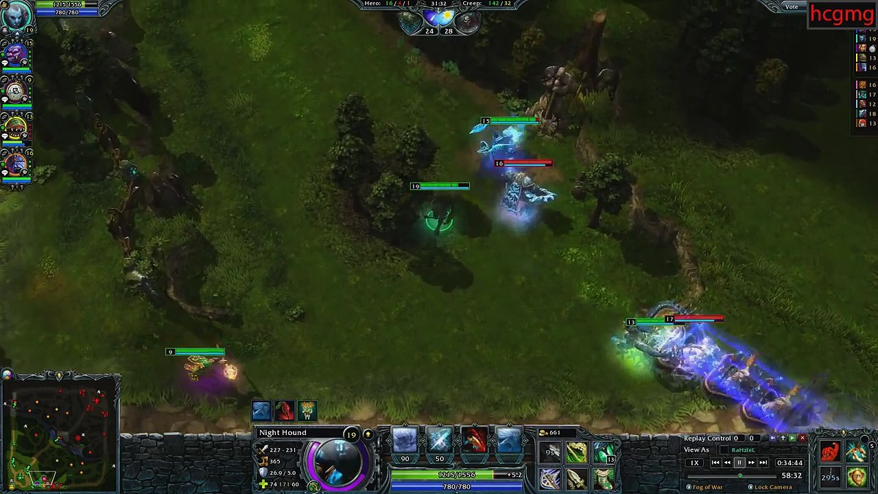 RaHzIeL - The Noob Doc v Night Hound (34/6/6)