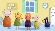 Peppa Pig Friends Party Pay-Doh Finger Family Nursery Rhymes Lyrics