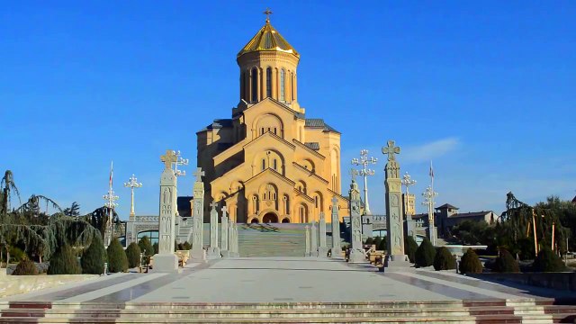 TBILISI CHURCH OF SAMEBA - ТБИЛИСИ ЦЕРКОВЬ СВЯТОЙ ТРОИЦЫ