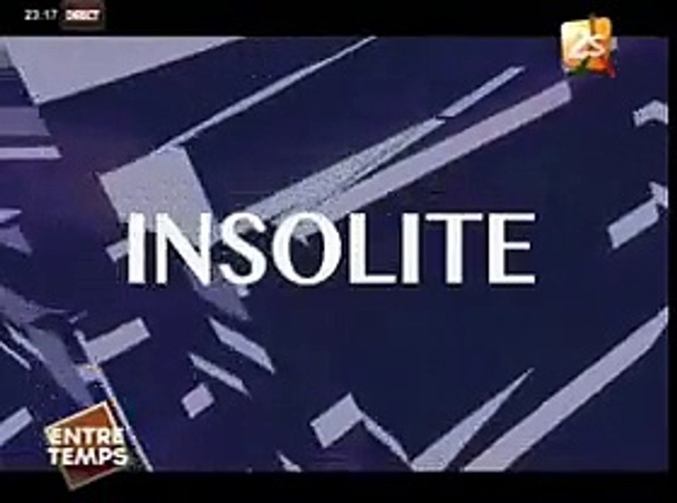 Vidéo- entre temps- Insolite à mourir de rire. Regardez