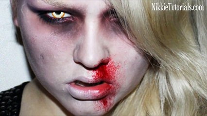 Halloween Tutorial: Zombie Showgirl - Collab with KlairedelysArt
