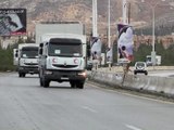 Syrie: un premier convoi d'aide entre dans une ville rebelle assiégée (Croissant rouge)