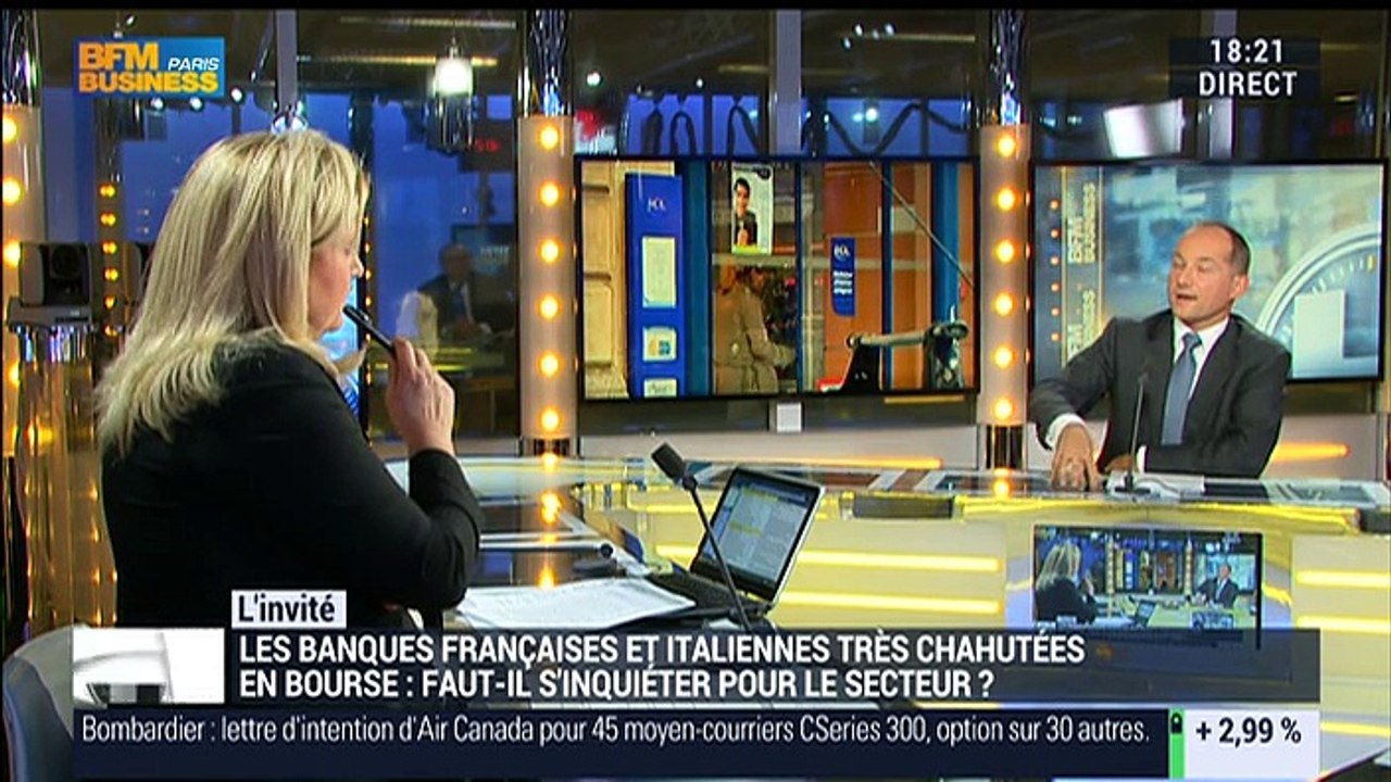 Les banques françaises et italiennes très chahutées en Bourse: faut-il s'inquiéter pour le secteur ? (1/2) - 17/02