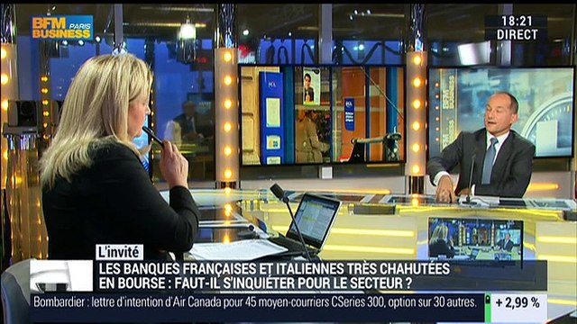Les banques françaises et italiennes très chahutées en Bourse: faut-il s'inquiéter pour le secteur ? (1/2) - 17/02