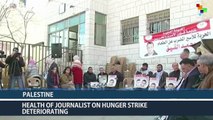Palestine: Health of Journalist on Hunger Strike Deteriorating
