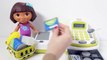 ★ DORA THE EXPLORER CASH REGISTER TOY ★ Supermarket Dora La Exploradora Toy Food Cooking Playset