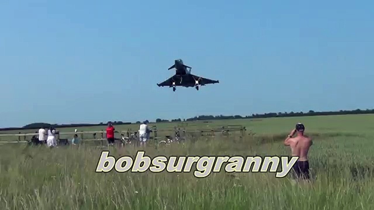 Super RAF Typhoon Display, Shoreham Airshow 2014.