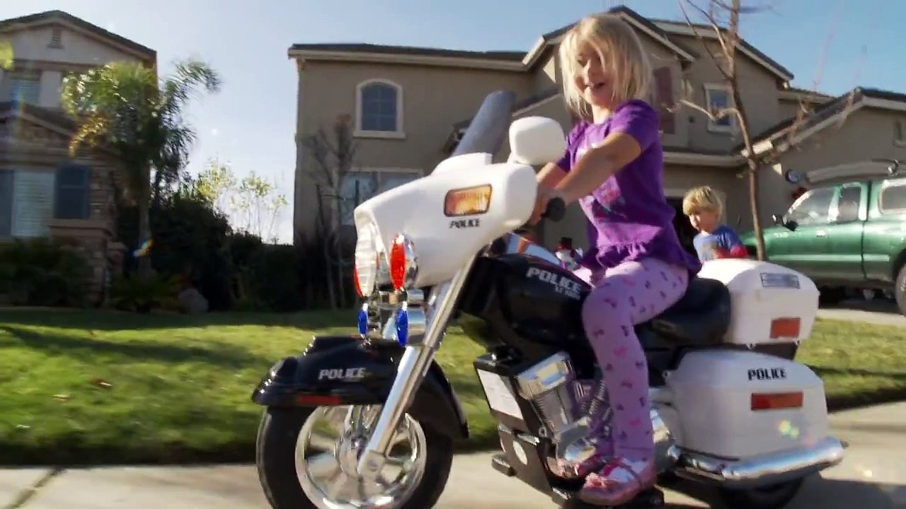 Police Motorcycle For Kids