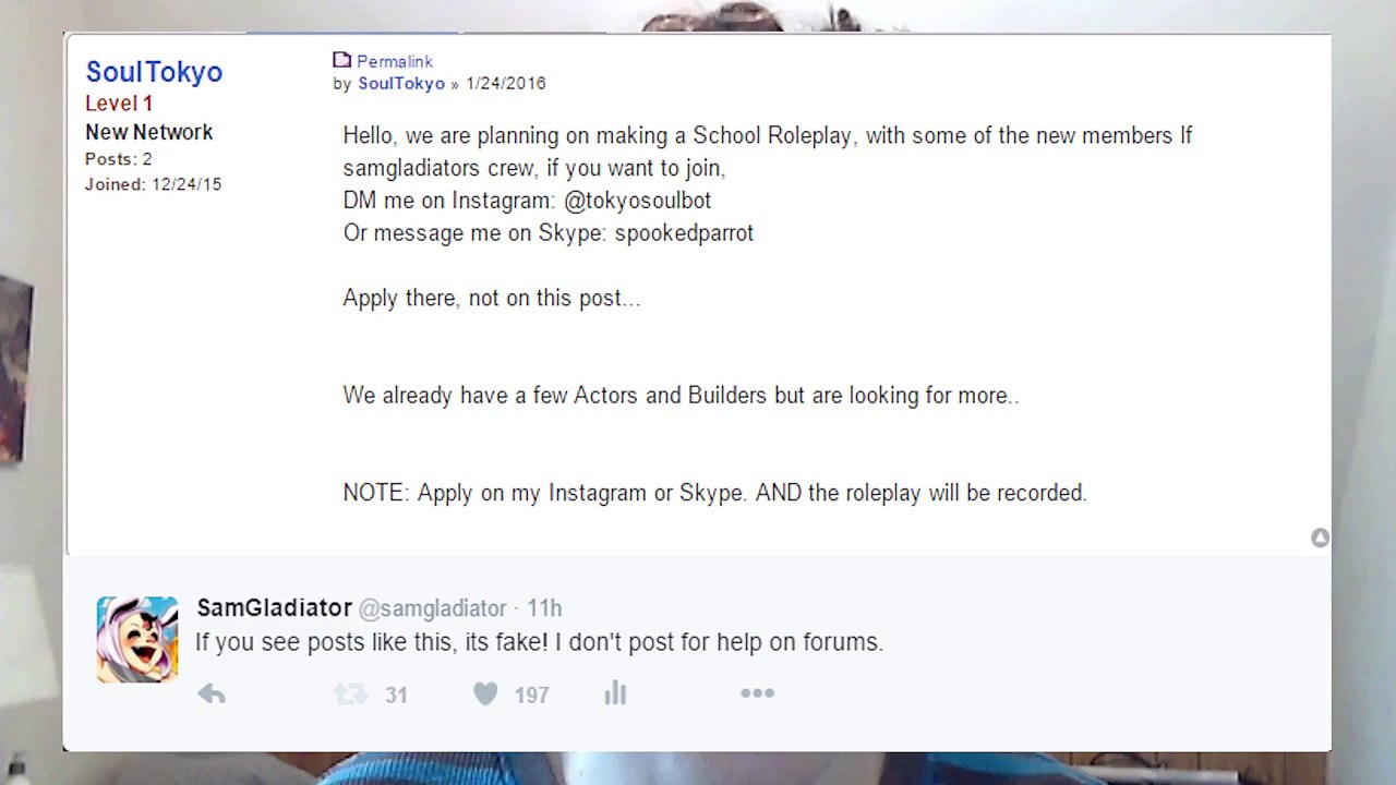 IMPORTANT MESSAGE!