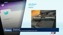 Jeb Bush tweet une arme gravée à son nom
