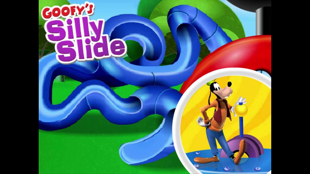 Disney Jr Mickey Mouse Clubhouse Goofys Silly Slide Cartoon Animation Game Play Walkthrough
