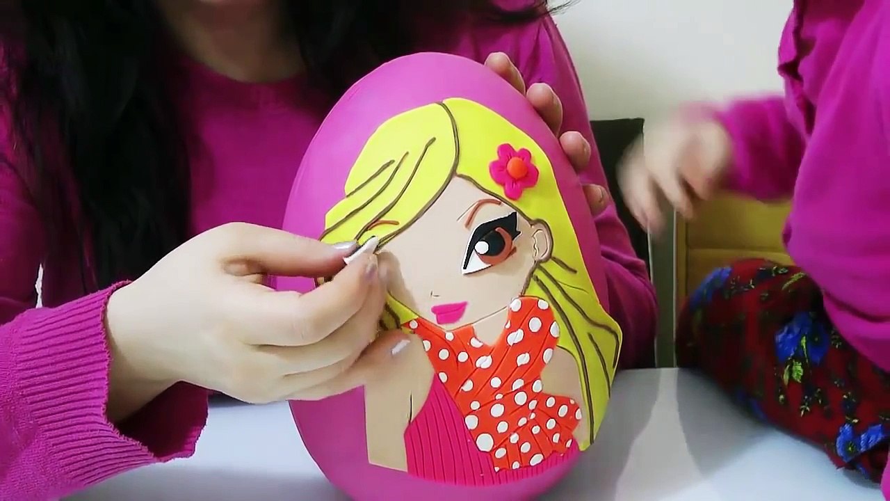 Winx Club Stella Sürpriz Yumurta Oyun Hamuru-Winx Şirinler Gomu Cicibiciler