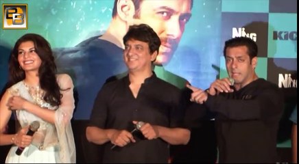 Salman Khan THREATENS journalist at Kick TRAILER LAUNCH
