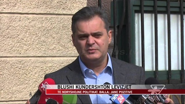 Blushi kundërshton lëvizjet në qeveri - News, Lajme - Vizion Plus