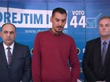 Lajme - Konferencë e përbashkët për media nga subjektet opozitare AAK-VV-NISMA