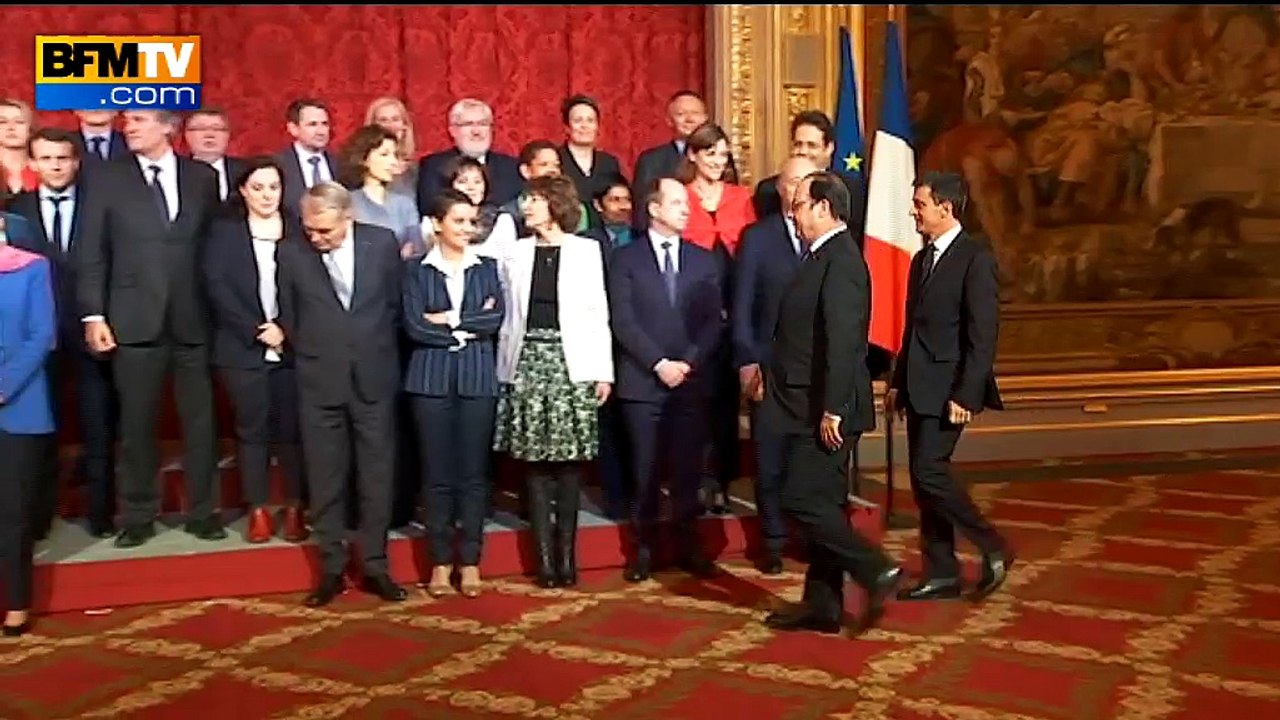 Quand Vallaud-Belkacem veut prendre la place de Hollande sur la photo de famille