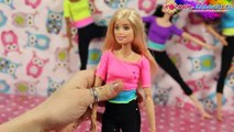 Barbie Made to Move - Blonde Pink Top / Barbie Stworzona do Ruchu Blondynka Różowy Top - DHL81 DHL82
