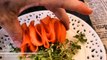 How to Make Radish Flowers _ Food Decoration _ Radish Art _ Vegetable Carving Garnish
