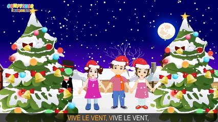 Vive le vent | Chansons de Noël - Chansons pour enfants